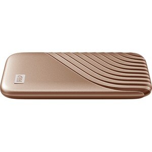 WD My Passport WDBAGF0020BGD-WESN 2 TB Portable Solid State Drive - External - Gold - Desktop PC Device Supported - USB 3.