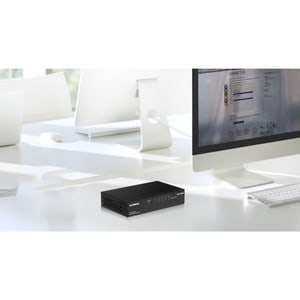 Switch Ethernet Edimax GS-1005E 5 Porte - 2 Layer supportato - 2,40 W Consumo energetico - Coppia incrociata - Desktop, Pa