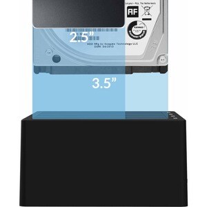 Sabrent DS-U3B4 Drive Dock SATA - USB 3.0 Host Interface External - Black - Hot Swappable Bays - 4 x HDD Supported - 4 x S