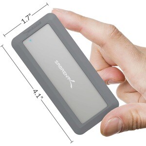 Sabrent EC-WPNE Drive Enclosure PCI Express NVMe, M.2 - USB 3.2 (Gen 2) Type C Host Interface External - 1 x SSD Supported