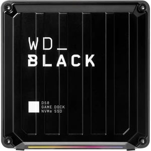 WD Black D50 WDBA3U0010BBK 1 TB Solid State Drive - External - PCI Express NVMe - Desktop PC, Notebook Device Supported - 