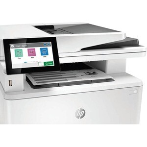 HP LaserJet M430f Laser Multifunction Printer-Monochrome-Copier/Fax/Scanner-42 ppm Mono Print-1200x1200 Print-Automatic Du