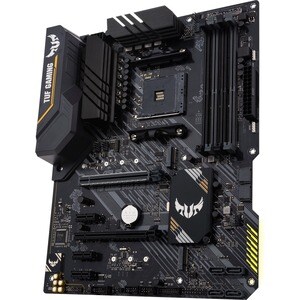 TUF GAMING B450-PLUS II Desktop Motherboard - AMD B450 Chipset - Socket AM4 - ATX - 128 GB DDR4 SDRAM Maximum RAM - UDIMM,