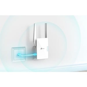 TP-Link RE605X 802.11ax 1,76 Gbit/s Drahtloser Range-Extender - 2,40 GHz, 5 GHz - 2 x Externe Antenne(n) - MIMO-Technologi