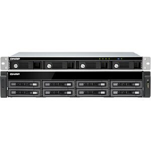QNAP TR-004U 4 x Total Bays DAS Storage System Rack-mountable - Serial ATA/600 Controller - RAID Supported - 0, 1, 5, 10, 