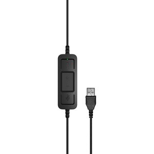 EPOS | SENNHEISER IMPACT SC 30 Kabel Auf den Ohren Mono Headset - Schwarz - Monaural - 60 Hz bis 16 kHz Frequenzgang - 210
