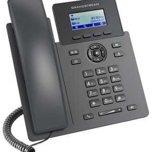 Grandstream GRP2601 IP Phone - Corded - Corded - Wall Mountable, Desktop - 2 x Total Line - VoIP - 2 x Network (RJ-45)