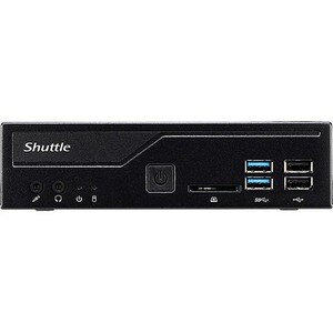 SHUTTLE SLIM DH410 BAREBONE PC H410 CHIPSET NO CPU/RAM/HDD/SSD/OS