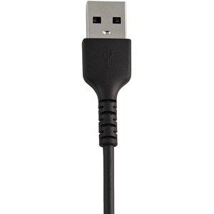 30cm USB-A auf Lightning-Kabel - Aramidfaser - Apple MFi-zertifiziert - Schwarz (RUSBLTMM30CMB) - Cable for iPhone, iPad A