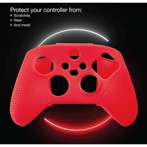 Verbatim Gaming Controller Case - For Microsoft Gaming Controller - Black, Red - Scratch Resistant, Wear Resistant, Anti-s