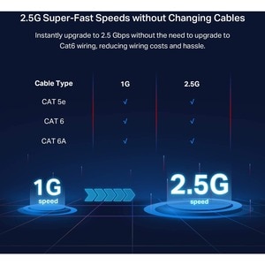 Switch Desktop 5 porte 2.5 Gigabit
