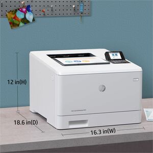 HP LaserJet Enterprise M455dn Desktop Laser Printer - Colour - 27 ppm Mono / 27 ppm Color - 600 x 600 dpi Print - Automati