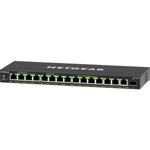 Netgear GS316EPP 15 Ports Manageable Ethernet Switch - 3 Layer Supported - Modular - 1 SFP Slots - 231 W PoE Budget - Opti