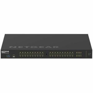 Netgear AV Line M4250 M4250-40G8XF-PoE+ 40 Ports Manageable Ethernet Switch - Gigabit Ethernet, 10 Gigabit Ethernet - 10/1