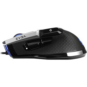 EVGA X17 Gaming Mouse - Optical - Cable - Black - USB - 16000 dpi - 10 Button(s)