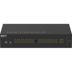 Netgear M4250-40G8XF-PoE++ AV Line Managed Switch - 40 Ports - Manageable - 3 Layer Supported - Modular - 82.60 W Power Co