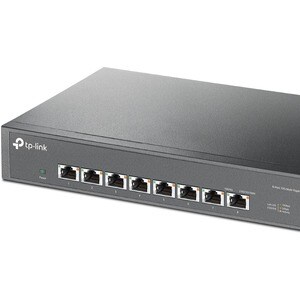 TP-Link TL-SX1008 - 8 Port 10G/Multi-Gig Unmanaged Ethernet Switch - Desktop/Rackmount - Plug & Play - Sturdy Metal Casing