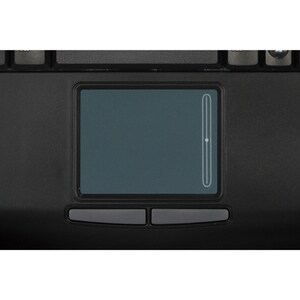 Adesso SlimTouch AKB-410UB Keyboard - Compact - Cable Connectivity - USB Interface - TouchPad - English (US) - Black - Mem