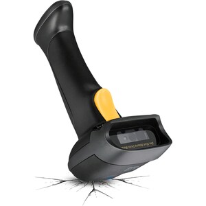 Adesso NuScan 2500TB Logistics, Warehouse Handheld Barcode Scanner - Wireless Connectivity - Black - USB Cable Included - 