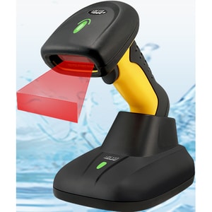 Adesso NuScan 5200TR Healthcare, Library, Warehouse, Logistics Handheld Barcode Scanner - Wireless Connectivity - 304.80 m