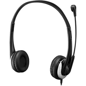Adesso Xtream P2 Wired Over-the-head Stereo Headset - Black - Binaural - Supra-aural - 32 Ohm - 20 Hz to 20 kHz - 180 cm C