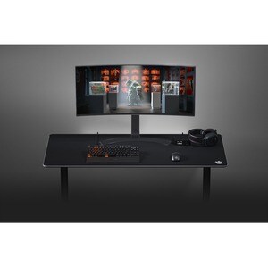 SteelSeries QcK Gaming Mouse Pad - x 1220 mm x 590 mm Dimension - Silicon, Rubber - Anti-slip