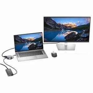 Dell 7-in-1 USB-C Multiport Adapter - DA310 - for Monitor/Notebook/Projector/Keyboard/Mouse/Headset/Flash Drive - 90 W - U