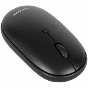 Targus Compact Multi-Device Antimicrobial Wireless Mouse - Wireless - Bluetooth/Radio Frequency - 2.40 GHz - Black - 3 But