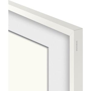 Samsung (2021) 65" The Frame Customizable Bezel - Modern White - 57.48" x 32.97" Frame Size - Rectangle - Landscape - Magn