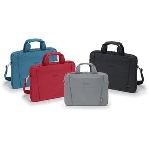 Dicota Eco Tasche für 27,9 cm (11 Zoll) bis 31,8 cm (12,5 Zoll) Notebook - Grau - 300D Polyethylene Terephthalate (PET) Kö