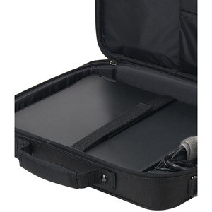 Dicota Eco Tasche für 33 cm (13 Zoll) bis 35,8 cm (14,1 Zoll) Notebook - Schwarz - 300D Polyethylene Terephthalate (PET) K