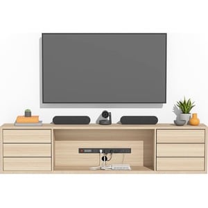 Staffa montaggio Logitech per Sistema per videoconferenze, Computer, Mini PC - 75 x 75, 100 x 100 - Compatibile montaggio 