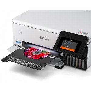 Epson ET-8500 Wireless EcoTank Inkjet Multifunction Printer - Colour - White - Copier/Printer/Scanner - 32 ppm Mono/32 ppm