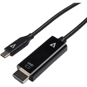 Câble A/V V7 V7UCHDMI-1M - 1,01 m HDMI/USB-C - Cable for Périphérique audio/vidéo, Ordinateur de bureau, Ordinateur Portab