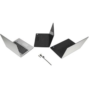 Kensington Universal Cable Lock For Notebook - 1.83 m Cable - Patented T-bar/Key Lock - Carbon Steel, Plastic - For Notebook
