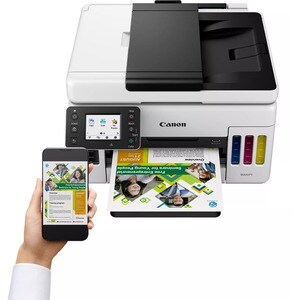 Canon MAXIFY GX6050 Kabellos - Tintenstrahl-Multifunktionsdrucker - Farbe - Mehrfärbig - Kopierer/Drucker/Scanner - 600 x 