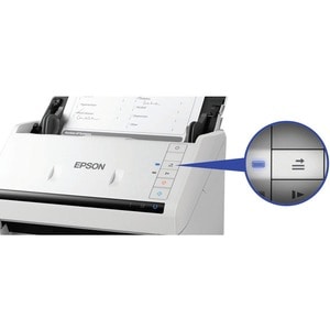 Epson WorkForce DS-570WII Sheetfed Scanner - 600 dpi Optical - 30-bit Color - 30-bit Grayscale - 35 ppm (Mono) - 35 ppm (C