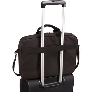Case Logic Advantage Carrying Case (Attaché) for 25.7 cm (10.1") to 43.9 cm (17.3") Notebook, Accessories - Grey - Polyest