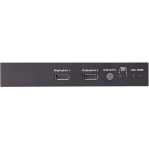 ATEN USB DisplayPort Dual View HDBaseT 2.0 KVM Extender (4K@100m for Single View) - 2 Computer(s) - 2 Local User(s) - 328.