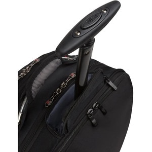 SwissGear Synergy 602683 Carrying Case (Rolling Backpack) for 12.9" to 16" Notebook, Tablet - Black, Gray - Scratch Resist