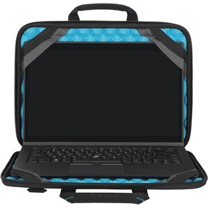 Targus Work-In TED035GL Carrying Case Rugged (Slipcase) for 33 cm (13") to 35.6 cm (14") Chromebook - Black - Water Resist