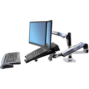 Ergotron 45-248-026 Mounting Arm for Notebook - 18.14 kg Load Capacity - 75 x 75, 100 x 100 - VESA Mount Compatible