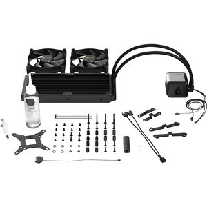 Ventilateur/Radiateur be quiet! Silent Loop 2 240mm 2 - PC, Station de travail, Processor - 2 x Fan(s) - 2200 trs/mn - Liq