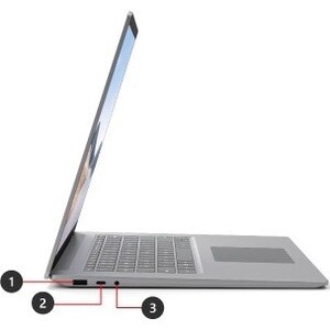 Portátil - Microsoft Surface Laptop 4 38,1 cm (15") Pantalla Táctil - 2496 x 1664 - AMD Ryzen 5 4680U Hexa-core (6 Core) -