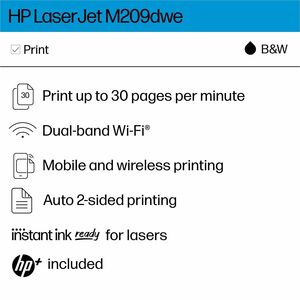 LASERJET M209DWE HP+