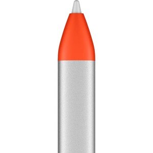 Logitech Crayon Stylus - Capacitive Touchscreen Type Supported - Replaceable Stylus Tip - Aluminum, Silicone Rubber - Gray