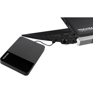 Toshiba Canvio Ready HDTP320EK3AA 2 TB Portable Hard Drive - 2.5" External - Black - USB 3.2 (Gen 1) - 2 Year Warranty