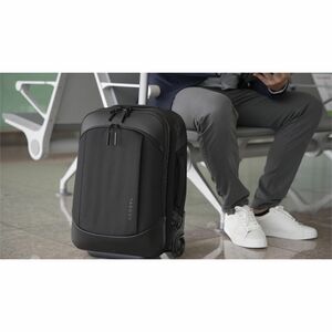 Targus Mobile Tech Traveler EcoSmart TBR040GL Carrying Case (Rolling Backpack) for 39.6 cm (15.6") Notebook - Black - Shou