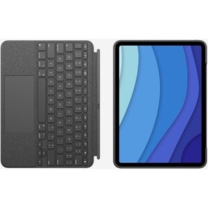 Logitech Combo Touch Keyboard/Cover Case for 27.9 cm (11") Apple iPad Pro, iPad Pro (2nd Generation), iPad Pro (3rd Genera