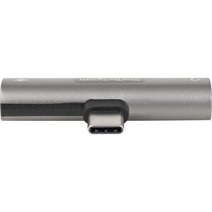 USB C AUDIO + CHARGE ADAPTER 3.5MM HEADSET JACK + PD CHARGING